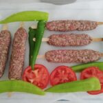fırında urfa kebap yapımı