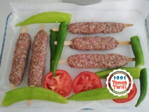 fırında urfa kebap yapımı
