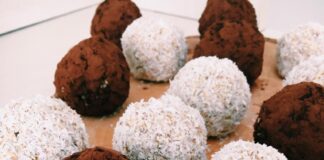 kakaolu Elmalı Yulaf Topları tarifi yapımı nasıl yapılır kaç kalori