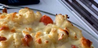 Karnabahar ve Havuç ile Beşamel Soslu Sebze Graten