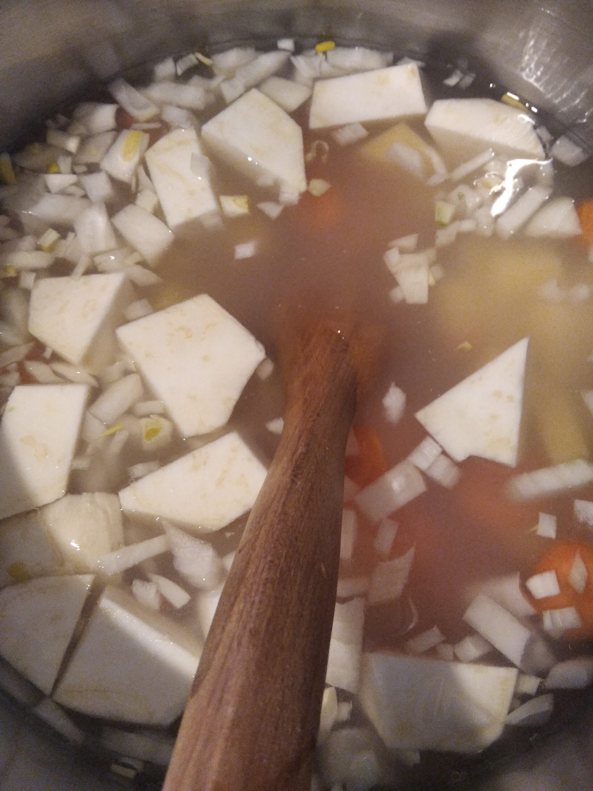 Sebzeli Kırmızı Mercimek Çorbası