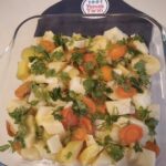 Zeytinyağlı, Portakal ve Limon Soslu Kereviz Yemeği Tarifi