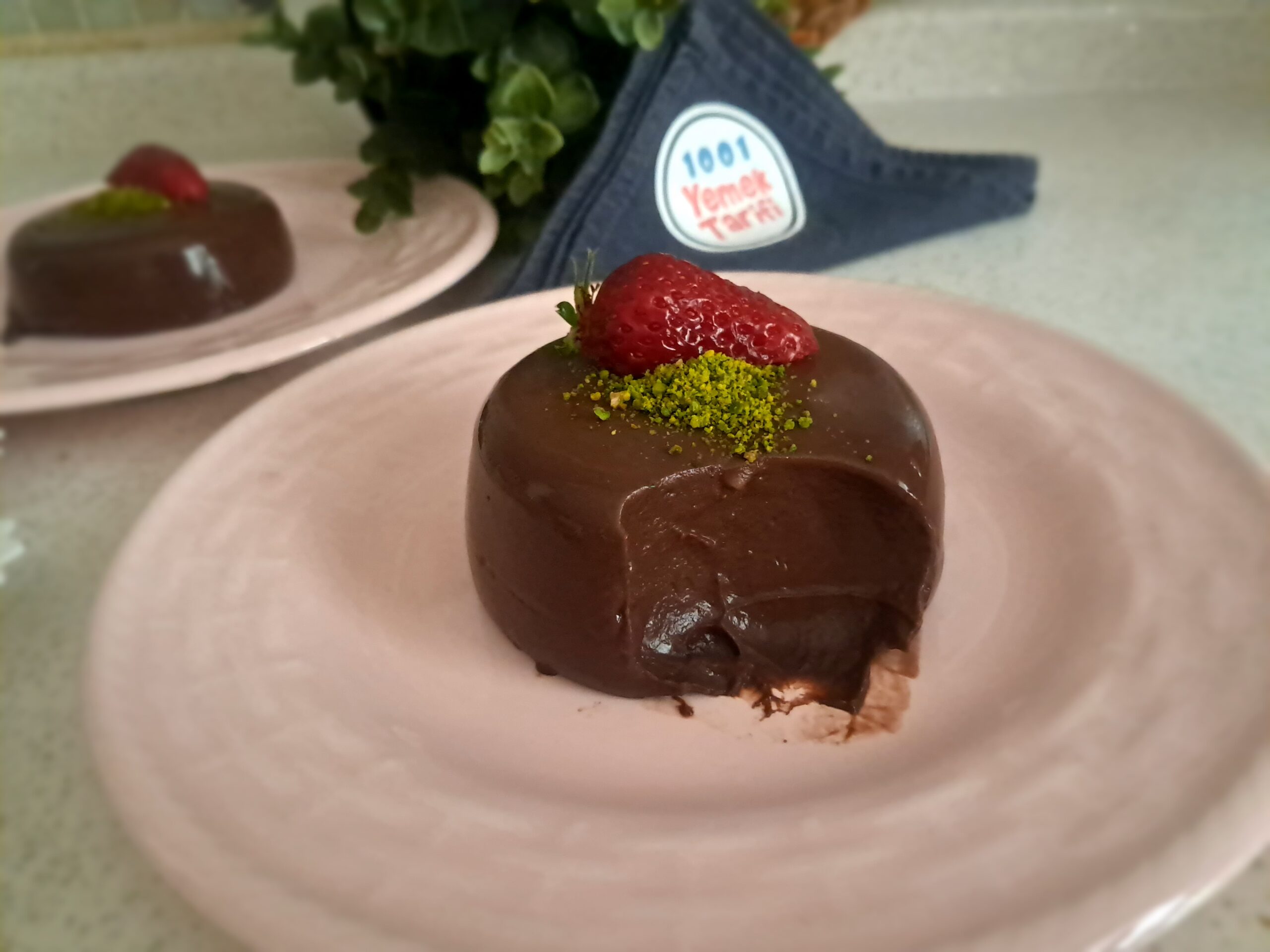 ✅EN KOLAY 👌EN KISA🕒 Porsiyonluk Çikolatalı Puding Tarifi (▶️VİDEOLU)