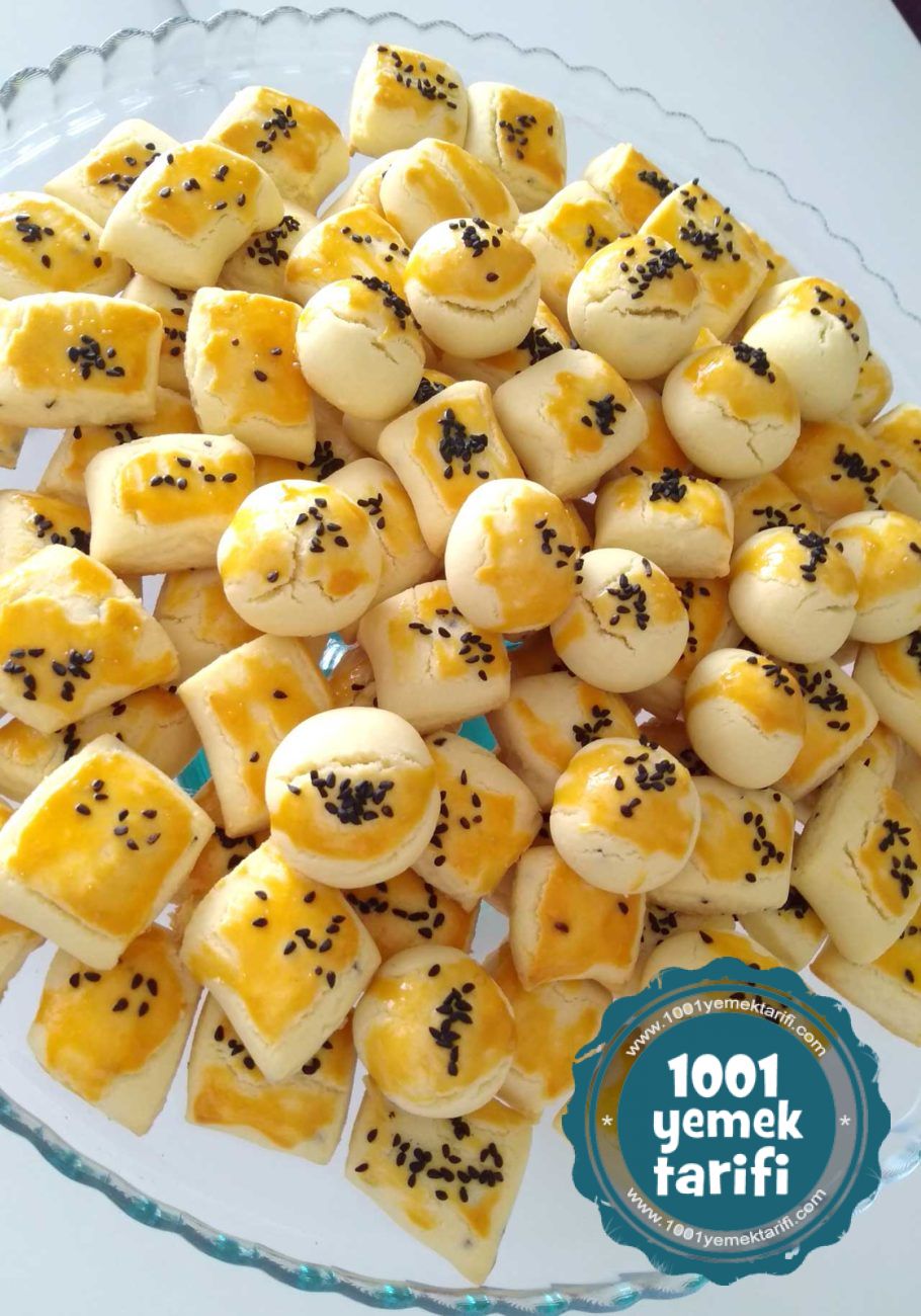Çörek Otlu Tuzlu Minik Kurabiyeler (yapımı, kalorisi) 1001YemekTarifi