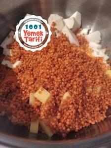 Sebzeli Kırmızı Mercimek Çorbası
