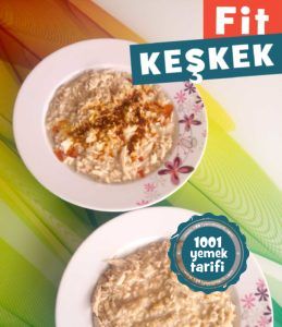 dusuk-Kalorili-Yuksel Proteinli Yulafli-Tavuklu Fit Keskek Tarifi-nasil yapilir-kac kalori-nefis-1001yemektarifi