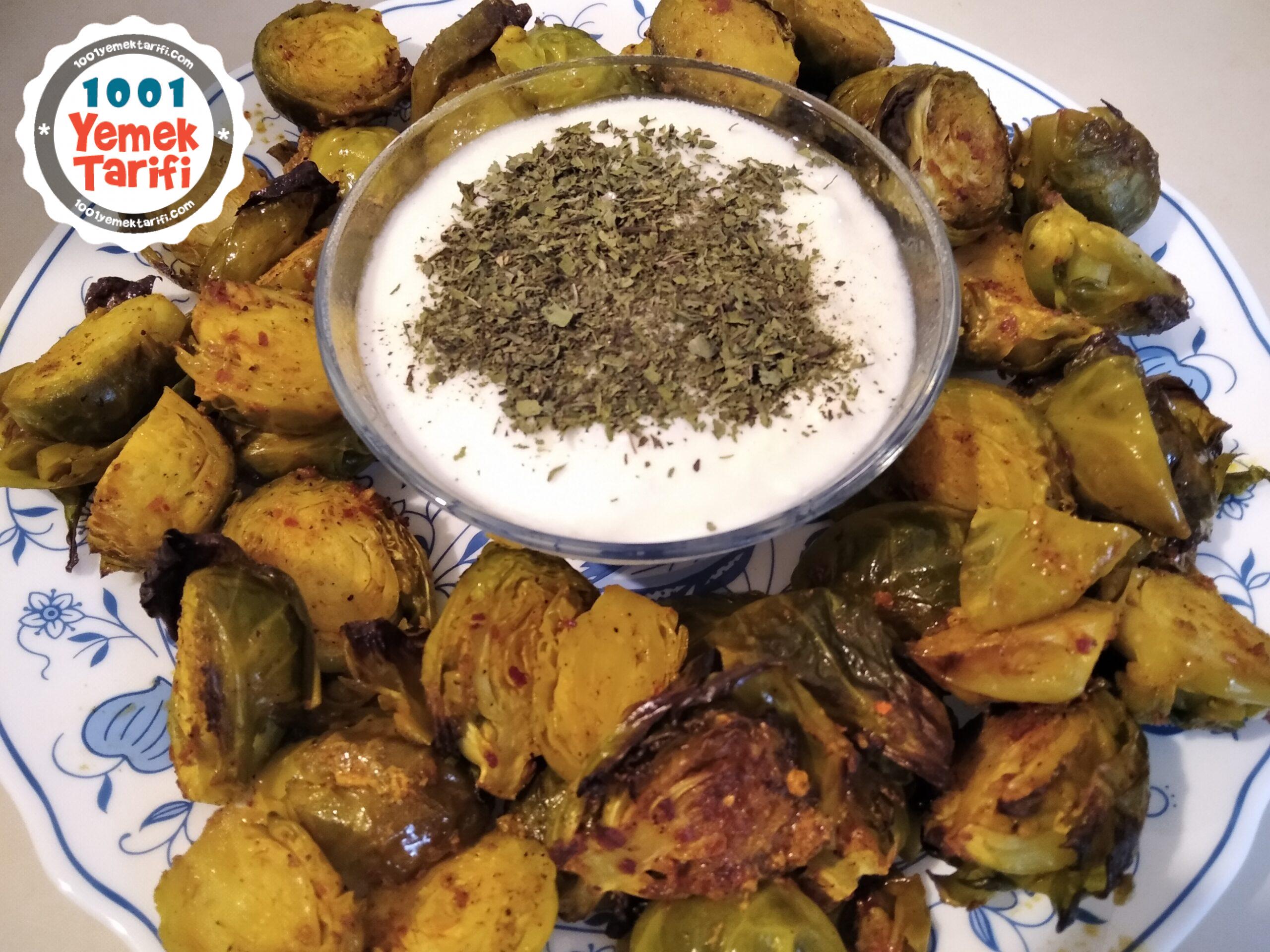 Fırında Baharatlı Brüksel Lahanası Tarifi