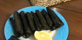 etli kemikli zeytinyagli yaprak sarma sarmasi tarifi yapimi nasil yapilir kac kalori