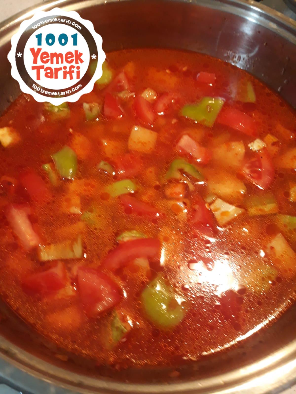 Etsiz Patates Kabak Yemeği