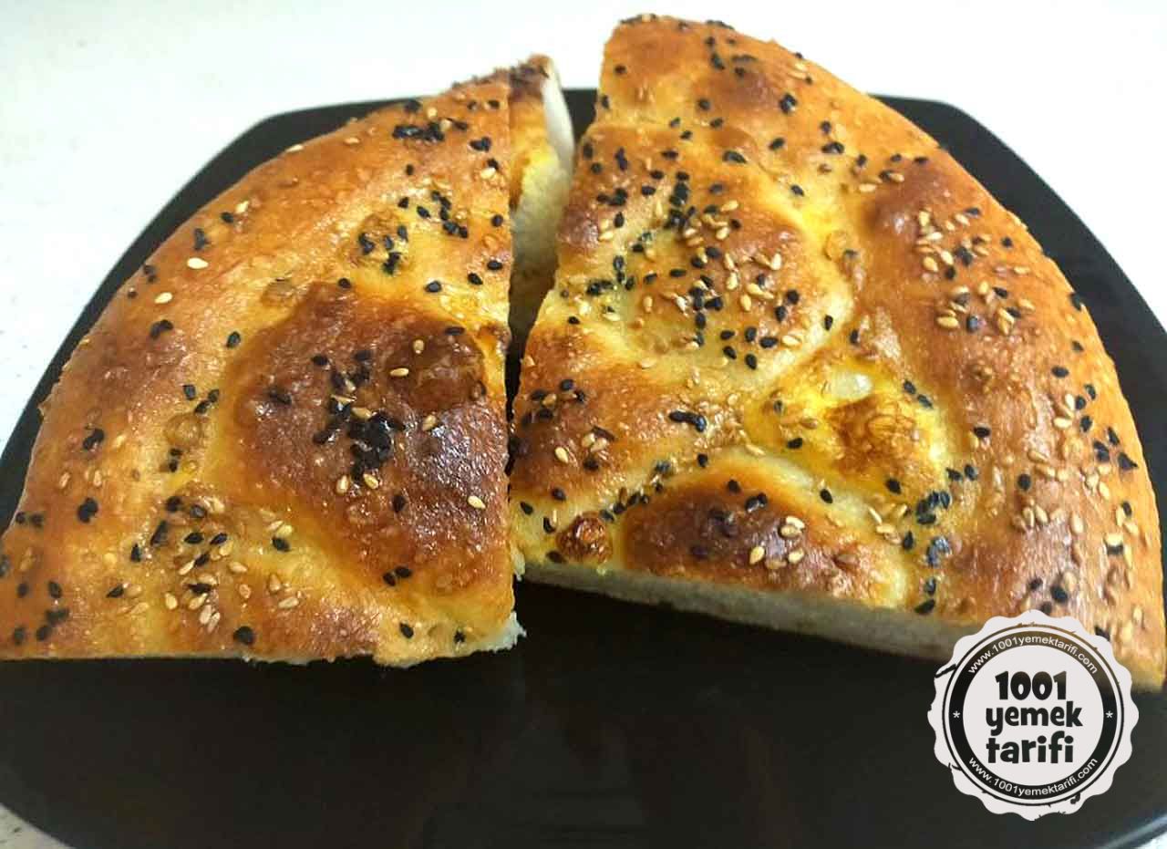 Evde Ramazan Pidesi Tarifi Nasıl Yapılır (kaç kalori) 1001YemekTarifi