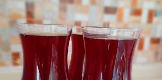 evde visne suyu tarifi-ev yapimi meyve suyu nasil yapilir kac kalori-nefis kolay