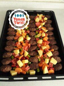 fırında sebzeli köfte tarifi