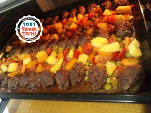 fırında sebzeli köfte kaç kalori
