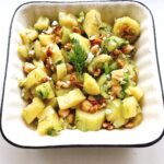 cevizli kabak salatası tarifi-nasıl yapılır-diyet salata-fit salata yapımı