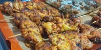 Mangal Tadında Soslu Kanat Tarifi