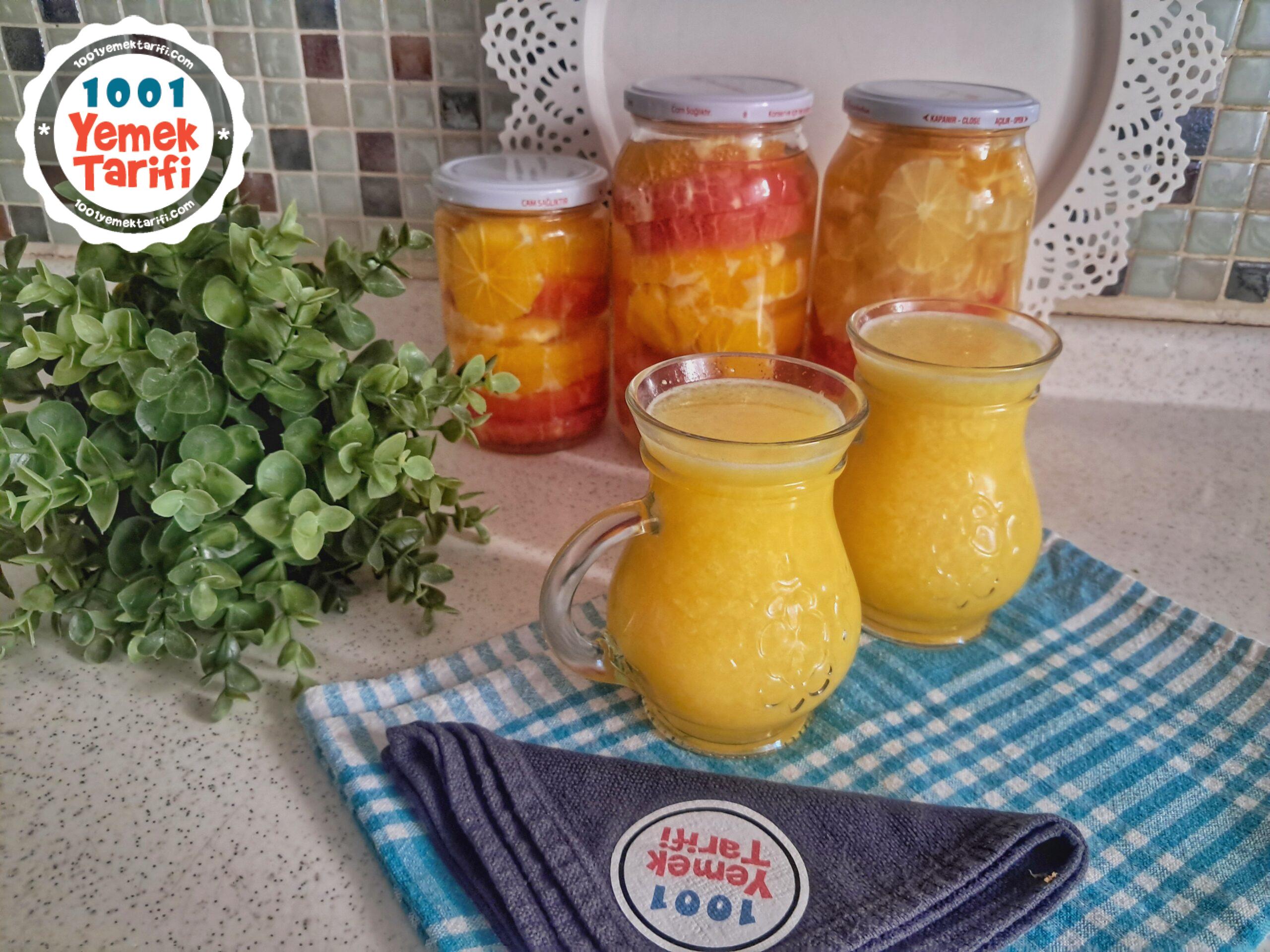 Konserve Meyvesuyu Tarifi