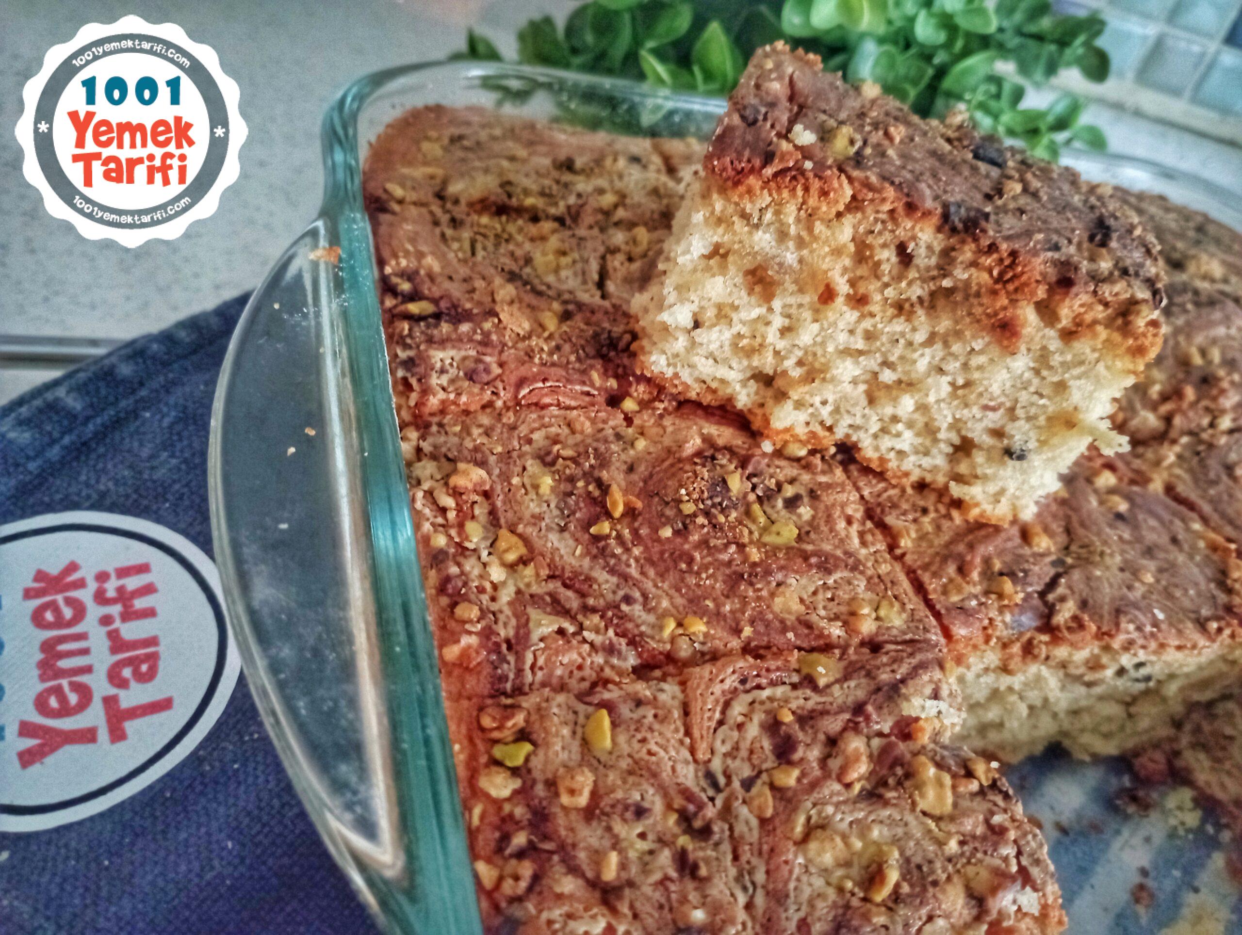 Tahinli Cevizli Kek Tarifi