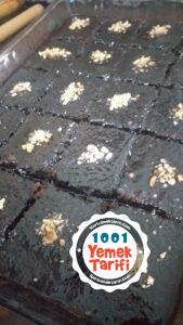 Sufle tadında ıslak kek