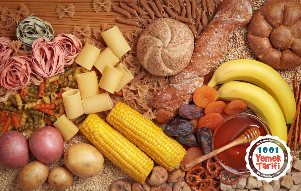Karbonhidrat açısından zengin yiyecekler