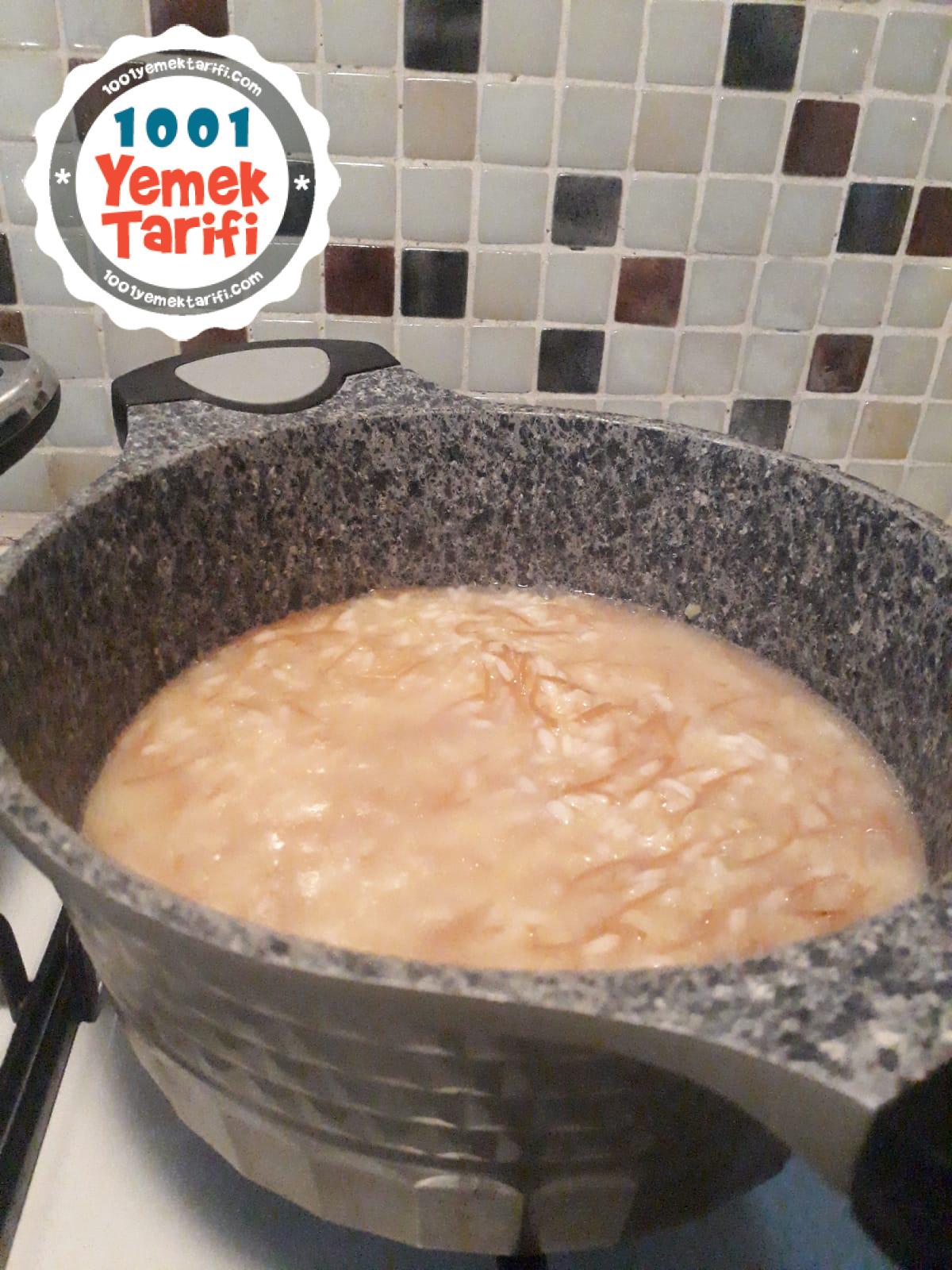 karışık bulgur pirinç pilavı