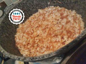 karışık bulgur pirinç pilavı