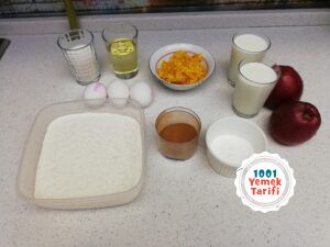 portakallı, elmalı, tarçınlı kek tarifi