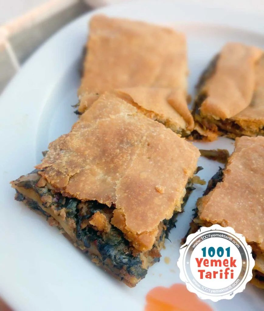 kiymali ispanakli borek tarifi yapimi-nasil yapilir kac kalori puf noktasi-kolay-nefis