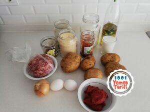 Püreli Çanak Köfte Tarifi-nasıl yapılır-kaç kalori