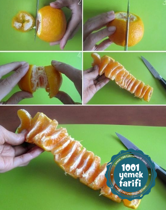 mandalina portakal narenciye nasil soyulur kesilir dilimlenir-1001yemektarifi-puf noktasi-pratik bilgi
