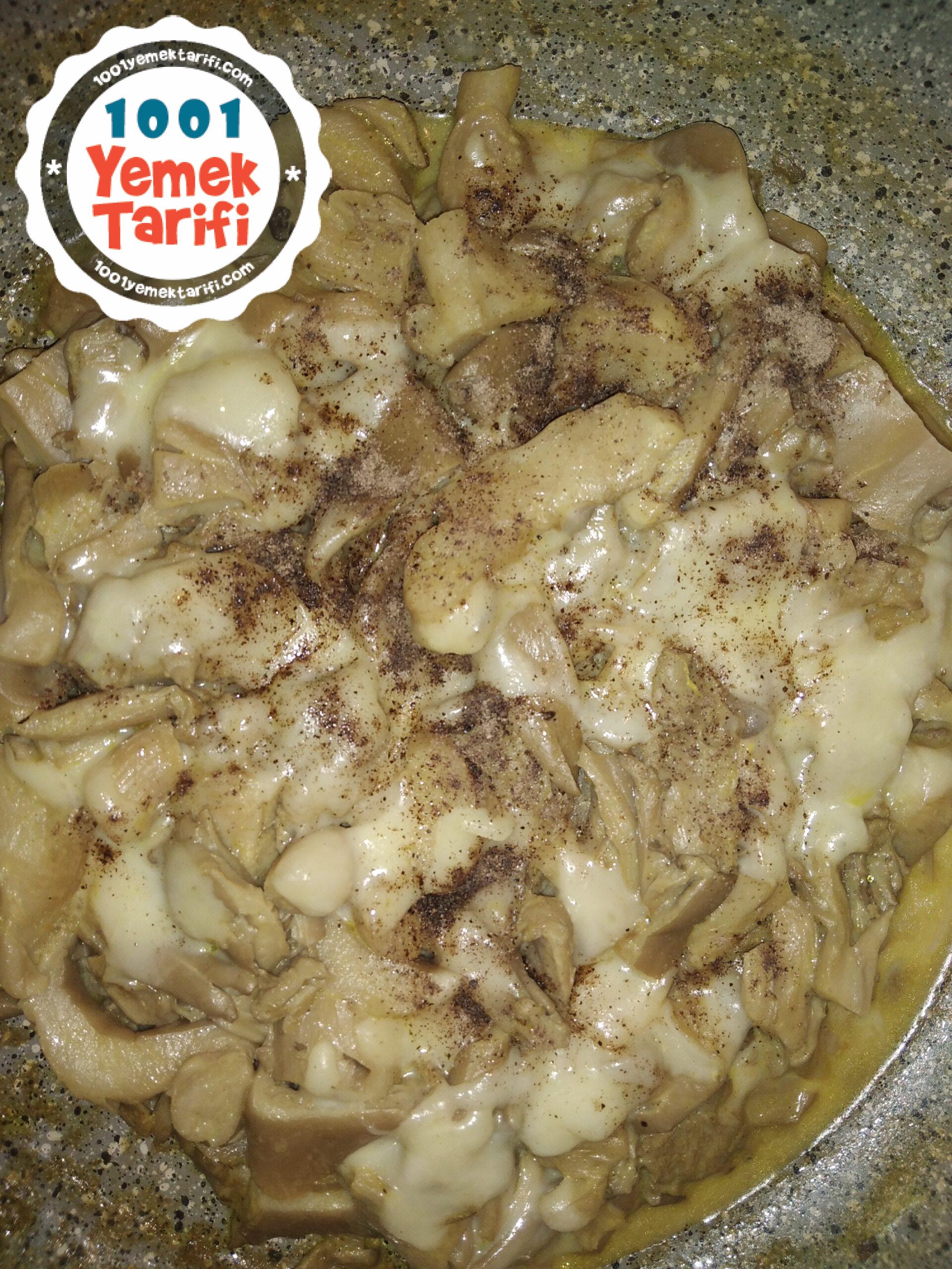 Köri Soslu İstiridye Mantarı Kavurması