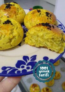 misir-unlu-mayasiz-pogaca-tarifi-nasil yapilir-kac kalori-puf noktasi-kolay mayasiz pogaca yapimi-1001yemektarifi