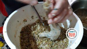 mumbar dolması yapımı