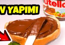 ▶️VİDEOLU: ✅Kahvaltılık Çikolata Tarifi (Nutella)
