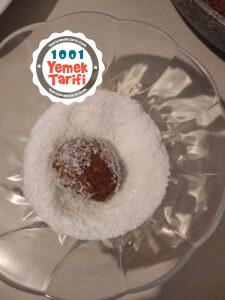 hindistan cevizli çikolata topları