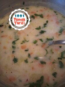 sebzeli çorba yapımı