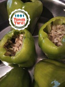 Zeytinyağlı Biber Dolması nasıl yapılır