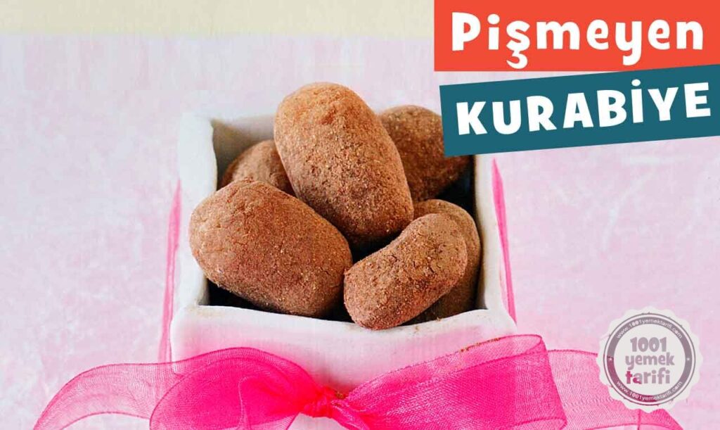 Pişmeyen Pratik Kurabiye: Tarçınlı, Bademli ve Kakaolu
