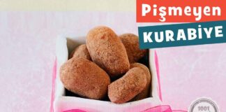 Pişmeyen Pratik Kurabiye: Tarçınlı, Bademli ve Kakaolu