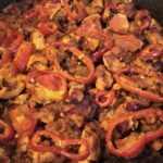 Fırında Tavuklu Patlıcan Tarifi