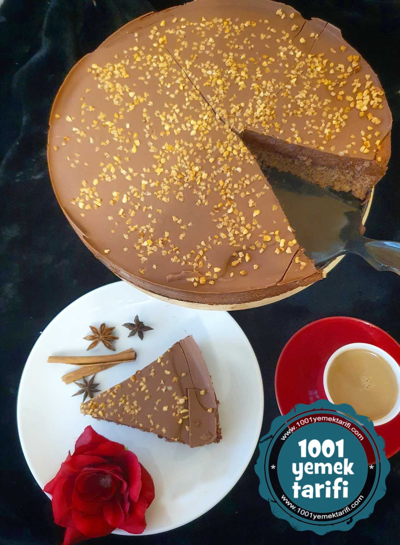 schoko-mousse-pastasi tarifi yapimi nasil yapilir-kac kalori-ev yapimi kolay-pasta yapilisi-puf noktasi-1001yemektarifi