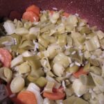 Zeytinyağlı Pırasa Yemeği sekizinci adım