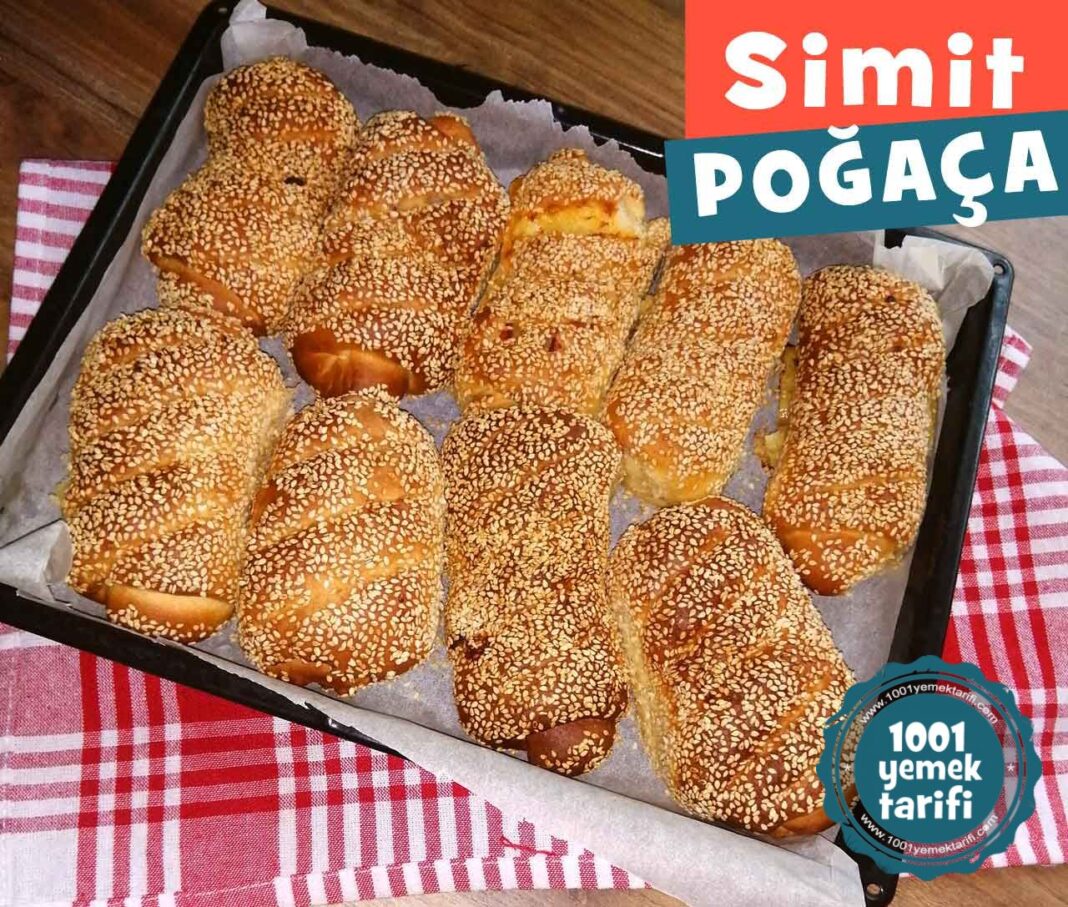 Simit Poğaça Tarifi (mayalı) 1001YemekTarifi