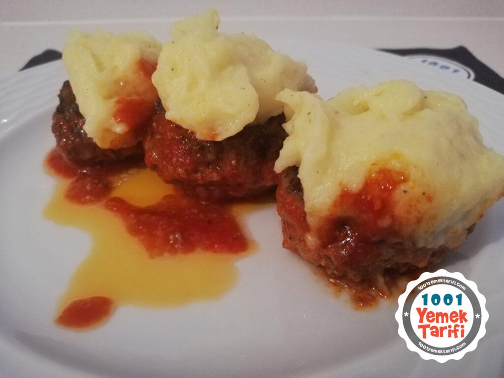 patates püreli çanak köfte nasıl yapılır-kaç kalori