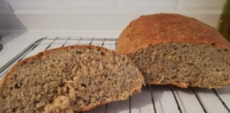 keten tohumlu-tam buğdaylı ekmek tarifi nasıl yapılır kaç kalori