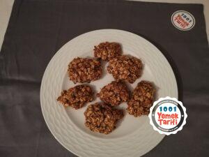 yulaflı kurabiye yapımı-diyet kurabiye fit kurabiye