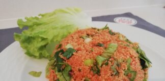 kolay kısır tarifi-kısır yapımı-kaç kalori