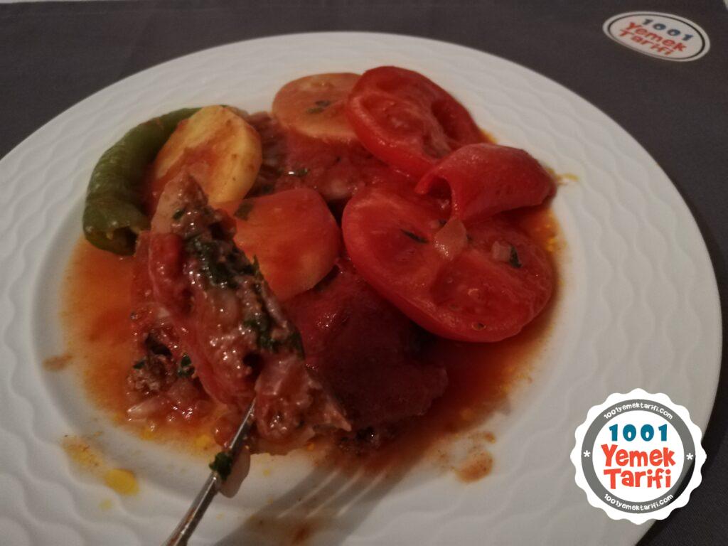 fırında kebap tarifi-evde kolay sebzeli kebap yapımı-nasıl yapılır