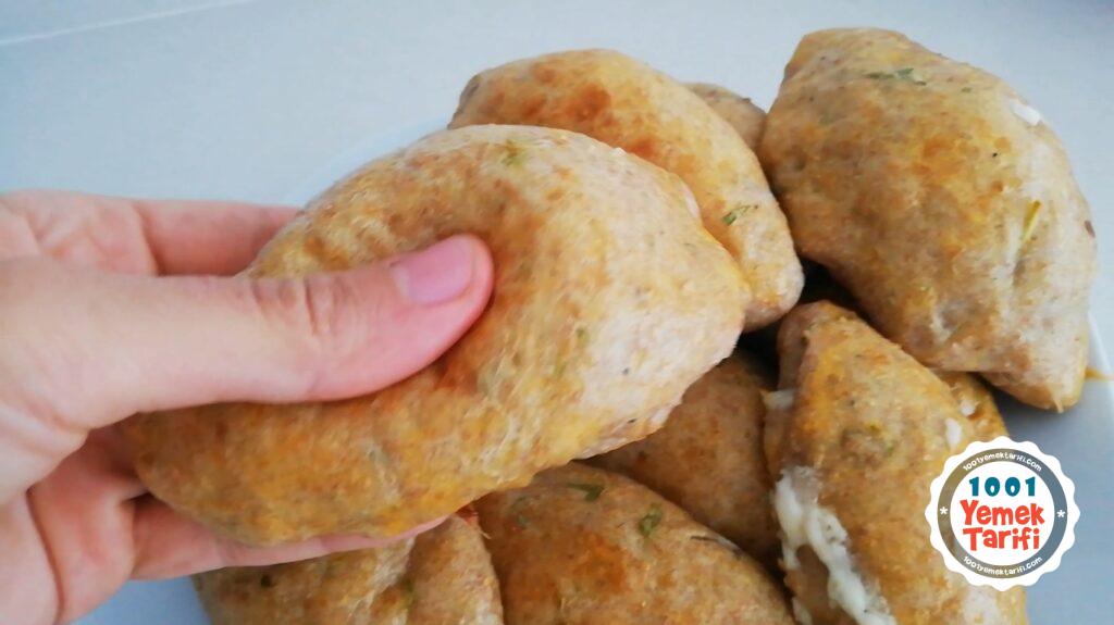 tam bugday unlu peynirli pogaca tarifi-nasil yapilir-kac kalori-eksi mayali-peynirli