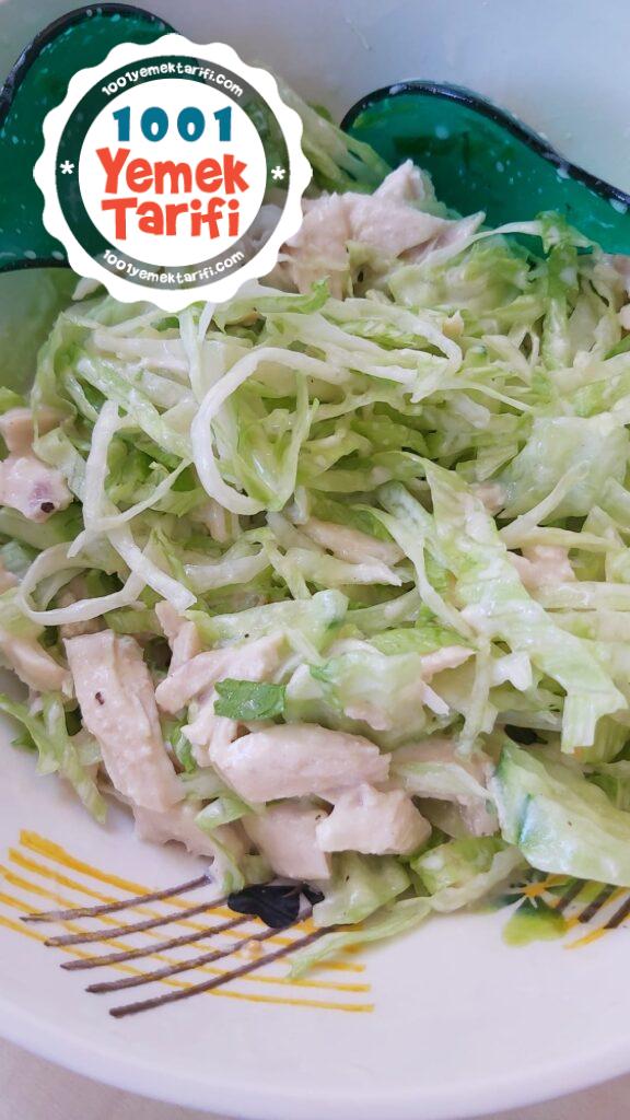 Fresh Tavuk Salata Nasıl Yapılır-diyet tarifler