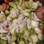 Zeytinyağlı Pırasa Yemeği yedinci adım